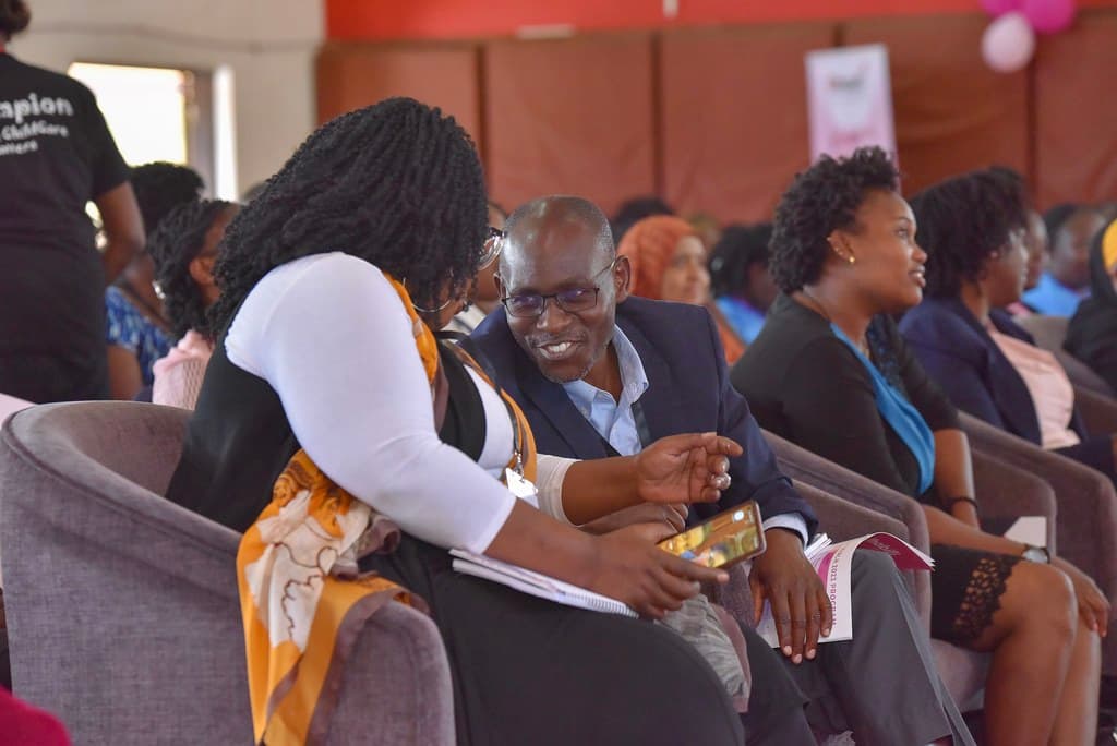 Partners exchanging ideas at an Uthabiti convening