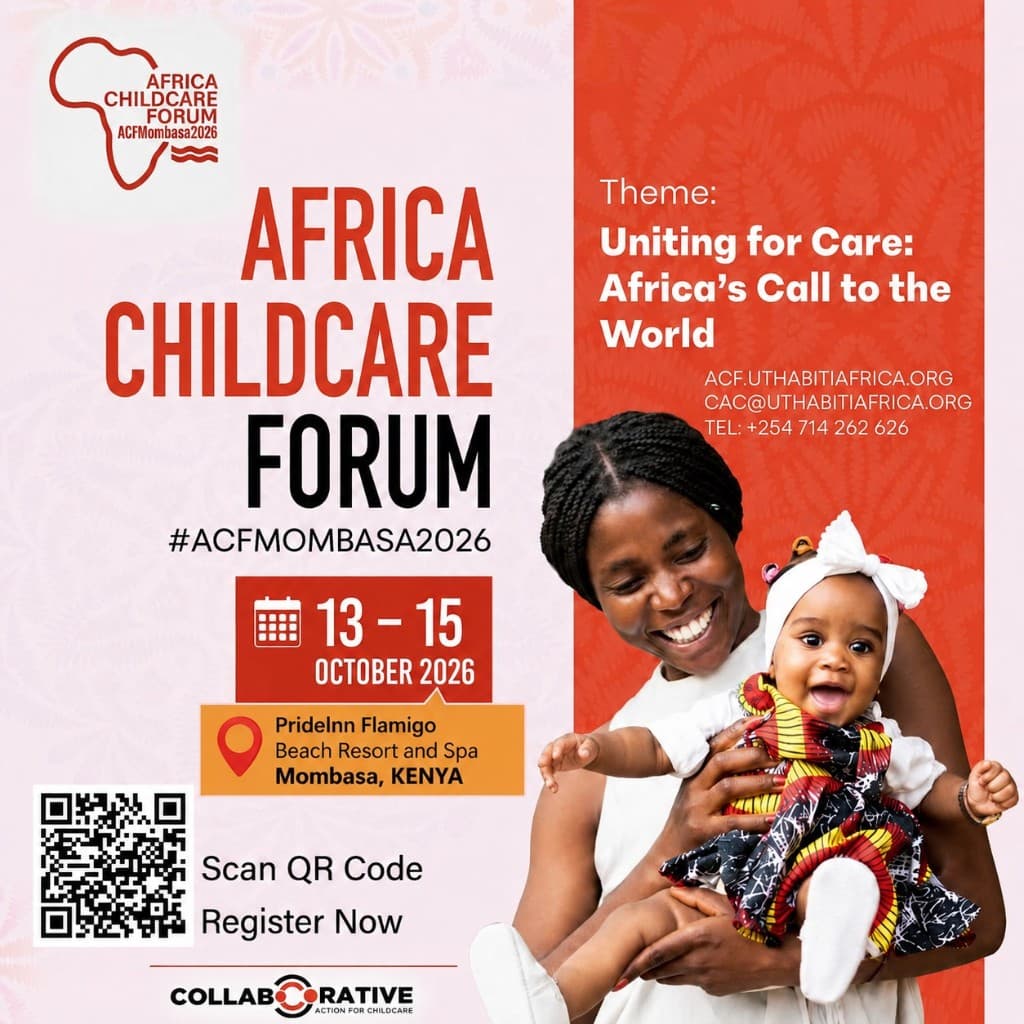 Africa Childcare Forum Mombasa 2026 poster